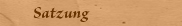 Satzung